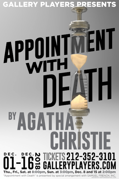 Appointment with Death @ Gallery Players | New York | United States